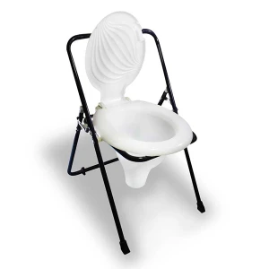 صندلی توالت فرنگی تاشو با قیف