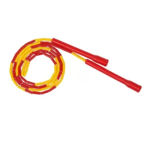 طناب ورزشی مهره ای دسته بلند تن زیب 3 متری